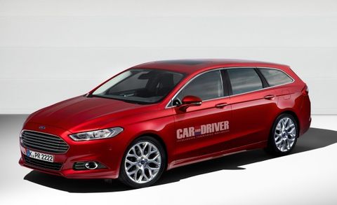 2014 Ford Mondeo Wagon Rendered: We&#8217;ll Take as a Fusion