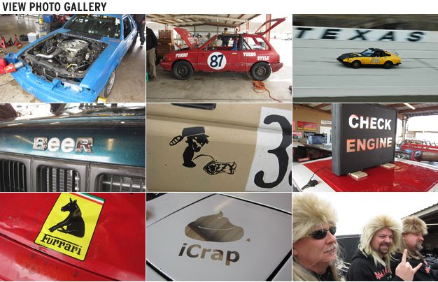 24 Hours of LeMons Yee-Haw It’s Texas BS Inspections Photo Gallery