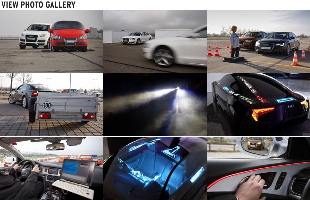 Audi Working on Future Assistance Systems—and Some Great Lighting photo gallery