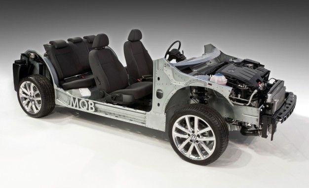 Volkswagen MQB rolling chassis