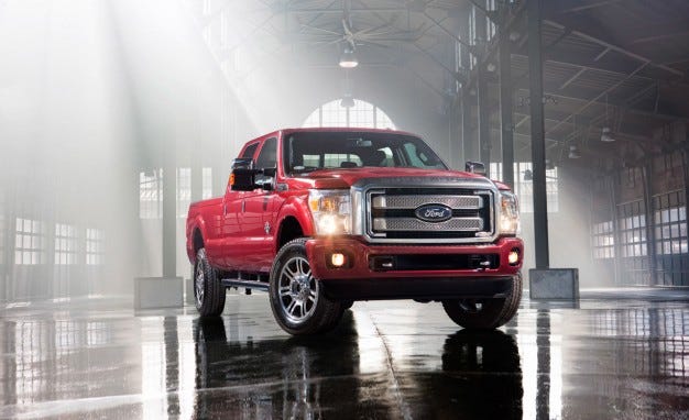 2013 Ford F-Series Super Duty Platinum