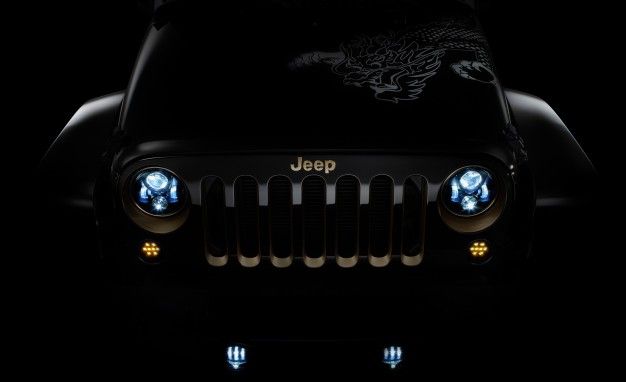 Jeep Wrangler Year of the Dragon design concept