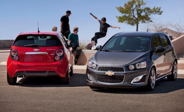 chevrolet sonic rs price