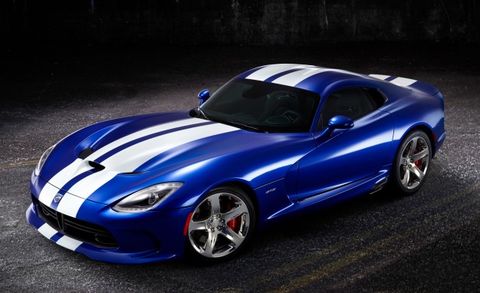 Srt Viper Gts Launch Edition Revives The Blue And White Viper 12 Pebble Beach