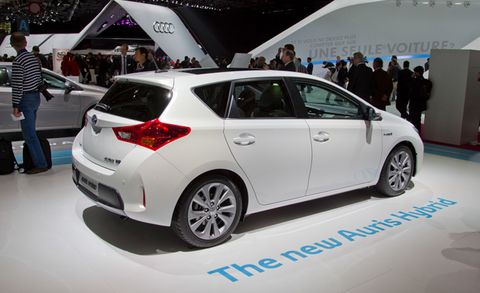 2013 Toyota Auris hybrid