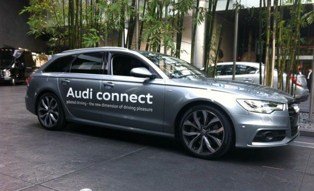 Audi A6 Piloted Driving vehicle