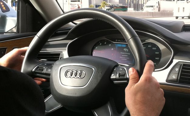 Audi A6 Piloted Driving vehicle 