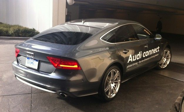 Audi A7 self-parking demo