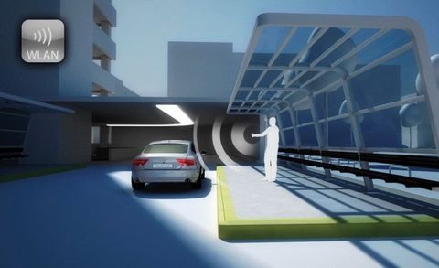 Audi Piloted Driving self-parking function