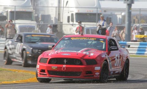 Continental Tires Series Starts 2012 Road Racing Season with a Mustang Win
