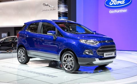 The Ford Ecosport Is Just Like A Fiesta Only Tougher News Car And Driver