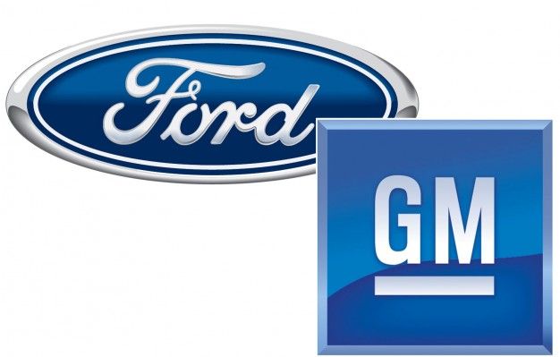 ford and gm logos