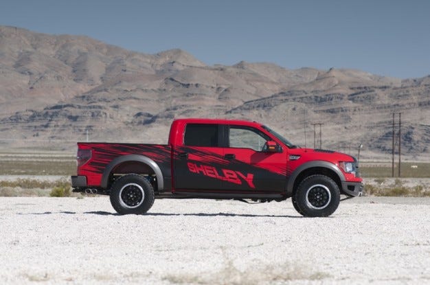 Shelby Ford F-150 SVT Raptor: 575 Earth-Pummeling Horsepower