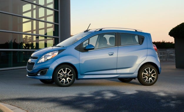 2014 Chevrolet Spark Punting Its Four-Speed Automatic for a CVT – News ...