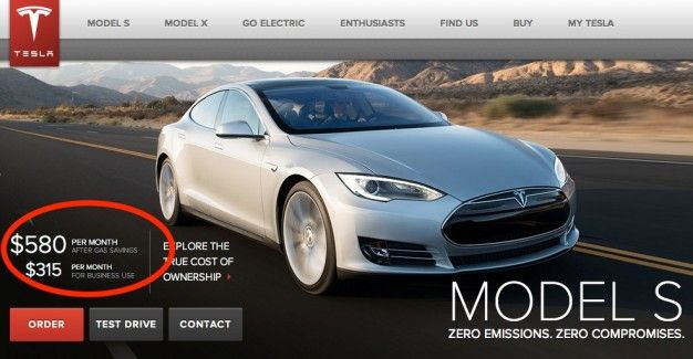 Tesla deals lease payment