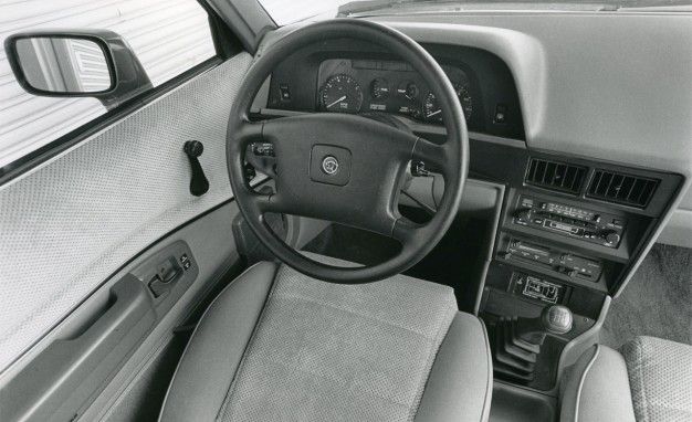 1986 Mercury Lynx XR3 interior