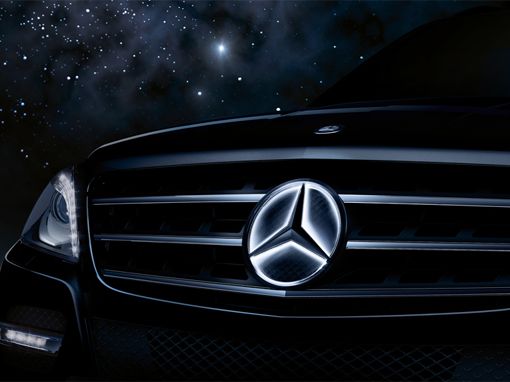 Mercedes-benz Welcome LED Car Logo Lights Fit for All Model