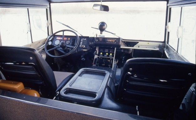 Steyr-Daimler-Puch Pinzgauer interior