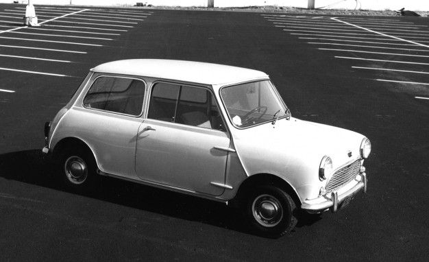 Abdeckplane Auto Hagelschutz für Austin Mini Saloon 1959-2000