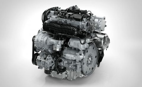 Volvo Drive-E T6 engine