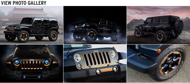 Jeep Announces 2014 Wrangler Dragon Edition – News – Car and Driver