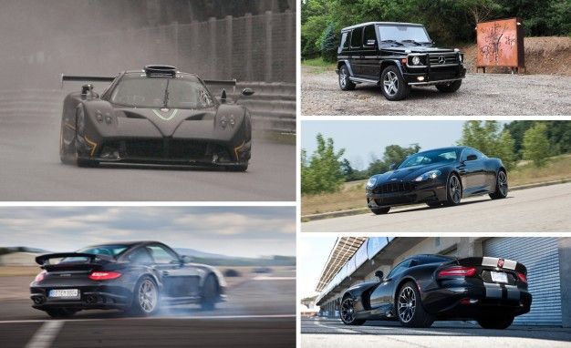 It's Black (Car) Friday! Forget Shopping, Enjoy These Photos of Our Favorite Black Cars