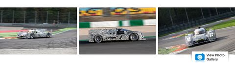Porsche LMP1 race car