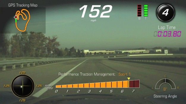 2015 Chevrolet Corvette Stingray Performance Data Recorder