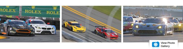 Rolex 24, Day 1: Corvettes Impress, Scary Crash Red Flags Race for 1.5 Hours 