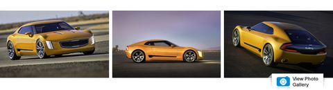 Kia GT4 Stinger Concept Looks Like Show Car from Volkswagen's Past