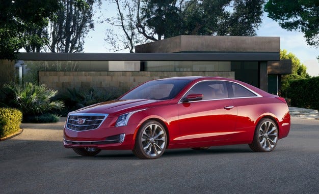 2015 Cadillac ATS coupe