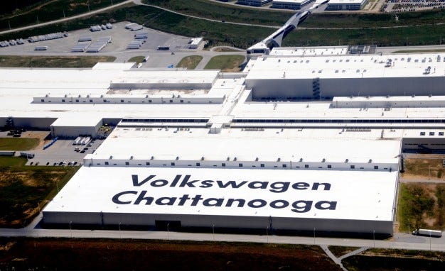 Vote to Unionize VW Chattanooga Plant Closes Tonight, Won’t Dictate ...