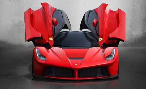 Ferrari Laferrari Meets An Enzo In A Tunnel Both Rev News Car And Driver