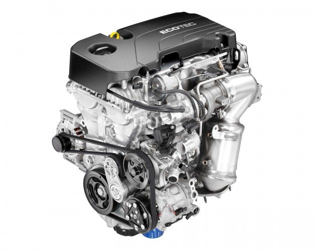 Turbocharged 1.4-liter Ecotec four-cylinder