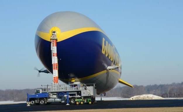 : How to Park a Blimp (Zeppelin!): Docking Goodyear’s Massive Airship