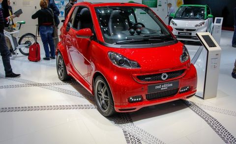 Smart Fortwo Brabus Xclusive Red Edition: Fortwo-itously Red