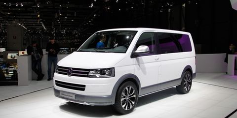 VW Multivan Alltrack Concept: A German Camper Van We