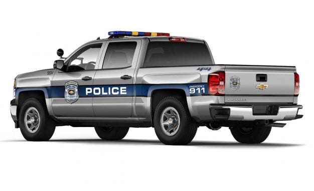 Chevrolet Debuts Silverado SSV Police Truck – News – Car and Driver