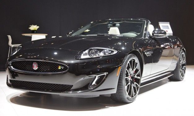 black jaguar convertible