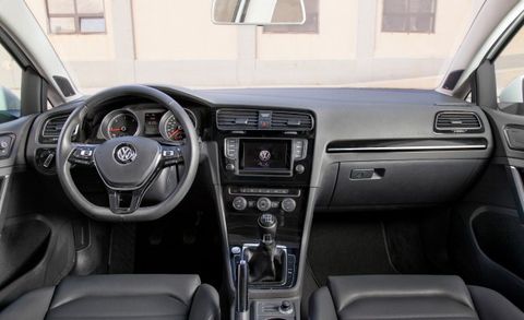 2015 Volkswagen Golf TDI 5-door interior