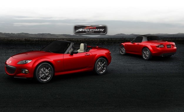 Pre-order Program Launches for the 2015 Mazda MX-5 Miata 25th ...