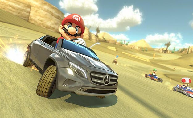 The Koopa Troopa Lights Are Gonna Find Me: Mercedes-Benz GLA to Be Drivable in Mario Kart 8 