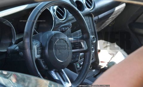 2016 Ford Mustang Shelby GT500 Interior Spied: 6500-rpm Redline, Racy Recaro Seats