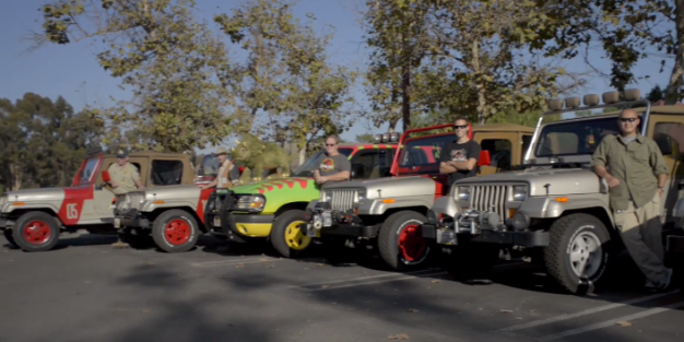 The Jurassic Park Motor Pool Geeks Out on Tweaking Jeeps