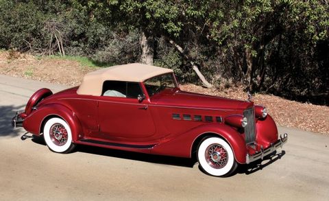 1935 Packard Super Eight Coupe roadster