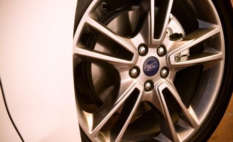 2014 Ford Fusion Titanium EcoBoost AWD wheel