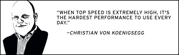 Independents of Speed, European: Christian Von Koenigsegg