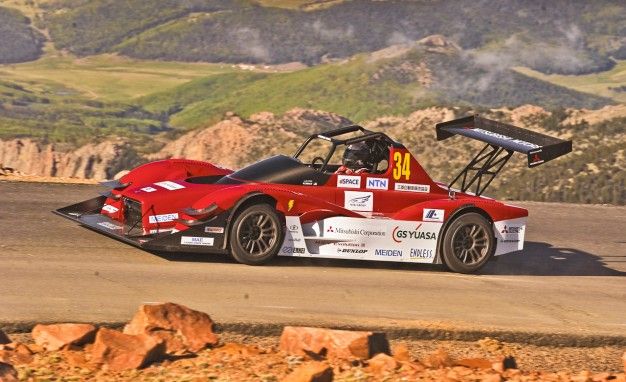 In The Hall of the Mountain Kingslayers: Mitsubishi’s MiEV Evolutions Close to Pikes Peak Dominance