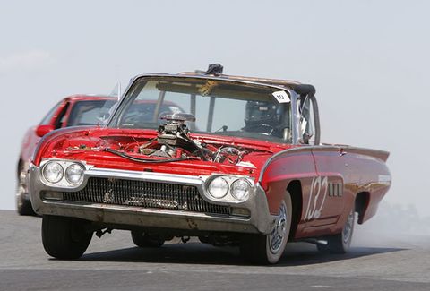 63 Ford Thunderbird - 27 - 1960s Detroit Cars in the 24 Hours of LeMons