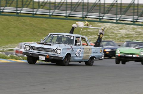 66 Plymouth Belvedere - 04 - 1960s Detroit Cars in the 24 Hours of LeMons